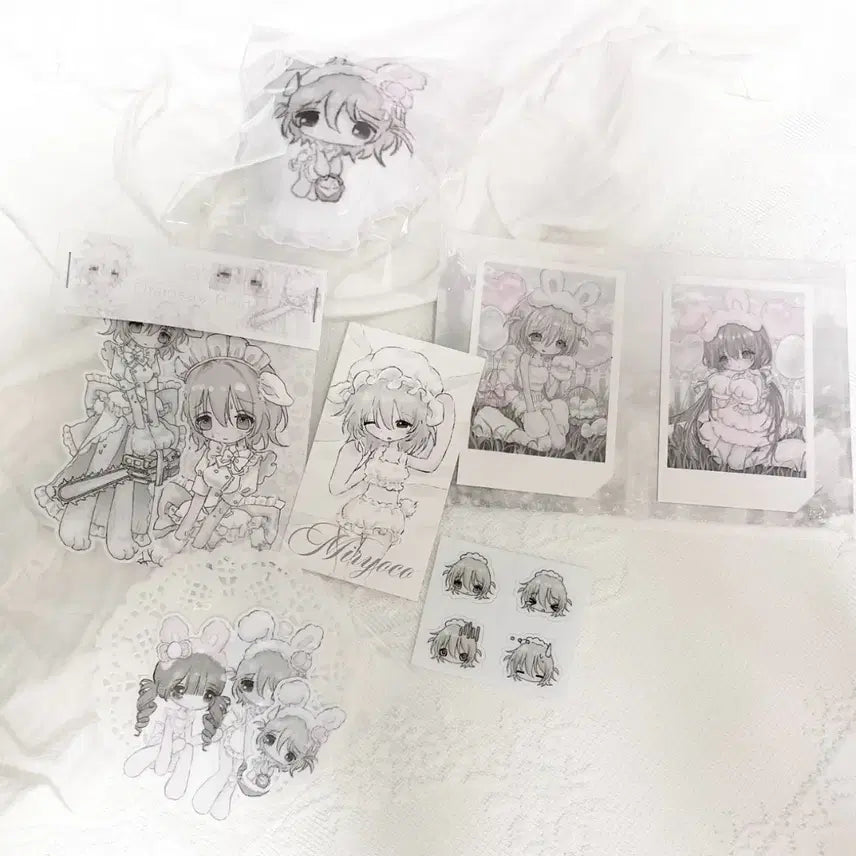 [BUNJANG] Miryokko Bundle Set / 미료코 님 굿즈 일괄