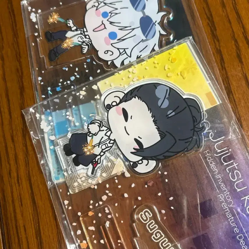 [BUNJANG] Jujutsu Kaisen Volume 0: Pre-Time Skip SD "Fireworks" Acrylic Stand Set - Gojo &amp; Geto Bundle / 일괄)주술회전 회옥옥절 SD 불꽃놀이 아크릴 고죠 게토