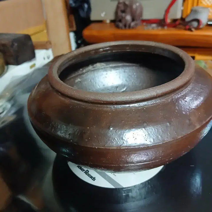 [BUNJANG] Antique Go Stone Shaped Onggi Jar / 골동 바둑알형옹기호