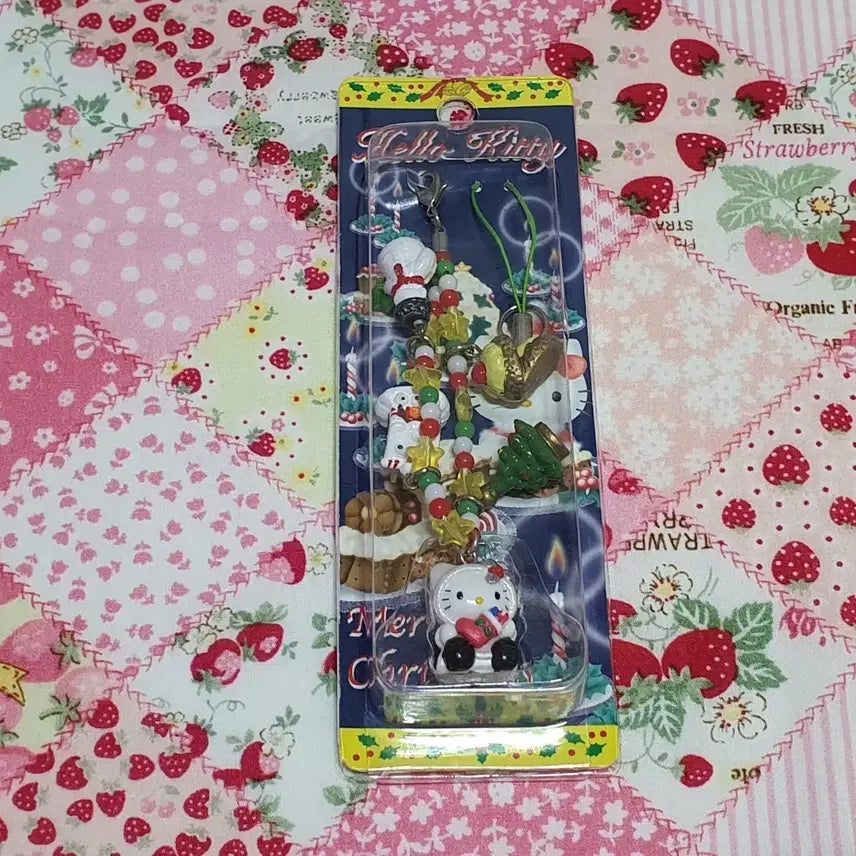 [BUNJANG] Hello Kitty Christmas Box-type Classic Strap / 헬로키티 크리스마스 박스형 고전 스트랩