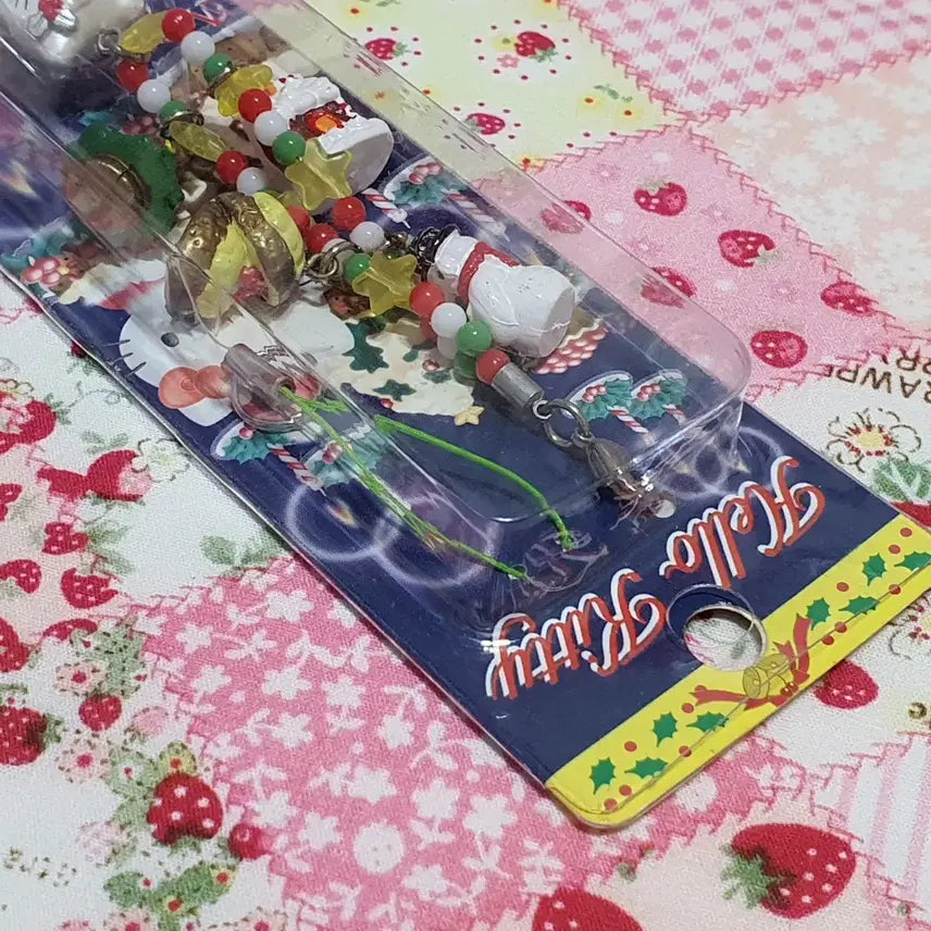 [BUNJANG] Hello Kitty Christmas Box-type Classic Strap / 헬로키티 크리스마스 박스형 고전 스트랩