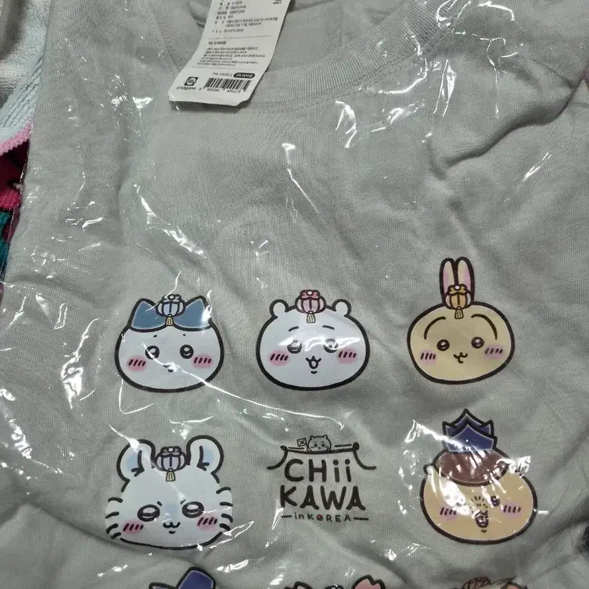[BUNJANG] Chikawa Hanbok Short-Sleeve T-Shirt / (새상품)용산 치이카와샵 한복 반팔티셔츠 먼작귀