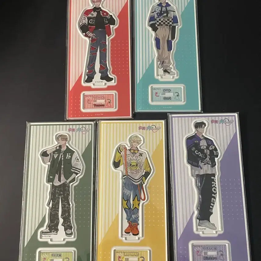 [BUNJANG] TAMON Otori Kaito Natsuki Rintaro Original Art Acrylic Stand / 타몬군지금어느쪽 원화 아크릴 스탠드 타몬 오우리 케이토 나츠키 린타로