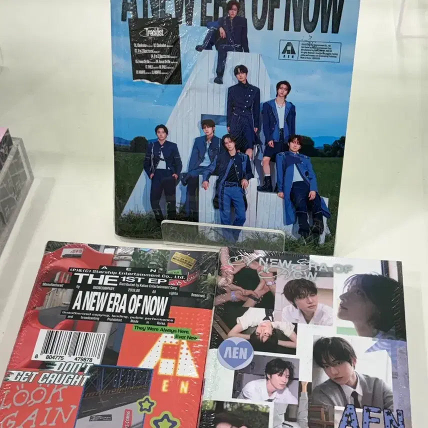[BUNJANG] AEN Boy Group 1st Album Set / 에이엔 AEN 앨범 1set