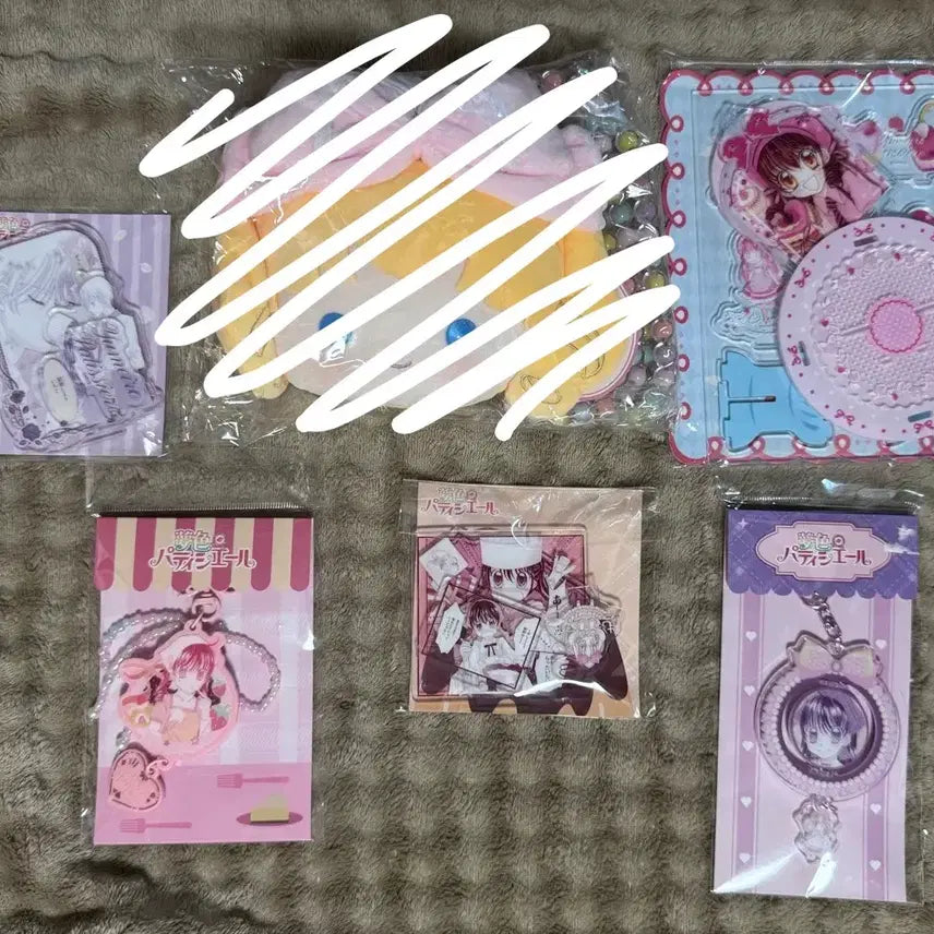[BUNJANG] Come For Dream Princess Strawberry Rotating Acrylic Stand / 꿈빛파티시엘 comefor 컴포어 꿈파 중국 굿즈