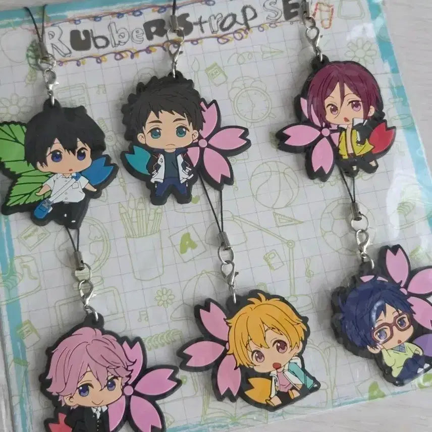 [BUNJANG] Free! High Speed! Rubber Strap Set / Free! 프리 하이스피드 러버스트랩 세트