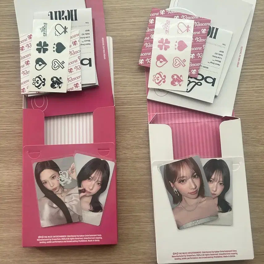 [BUNJANG] Resene Lip Balm Album Set / 리센느 립밤 앨범 세트 (Lip bamb)
