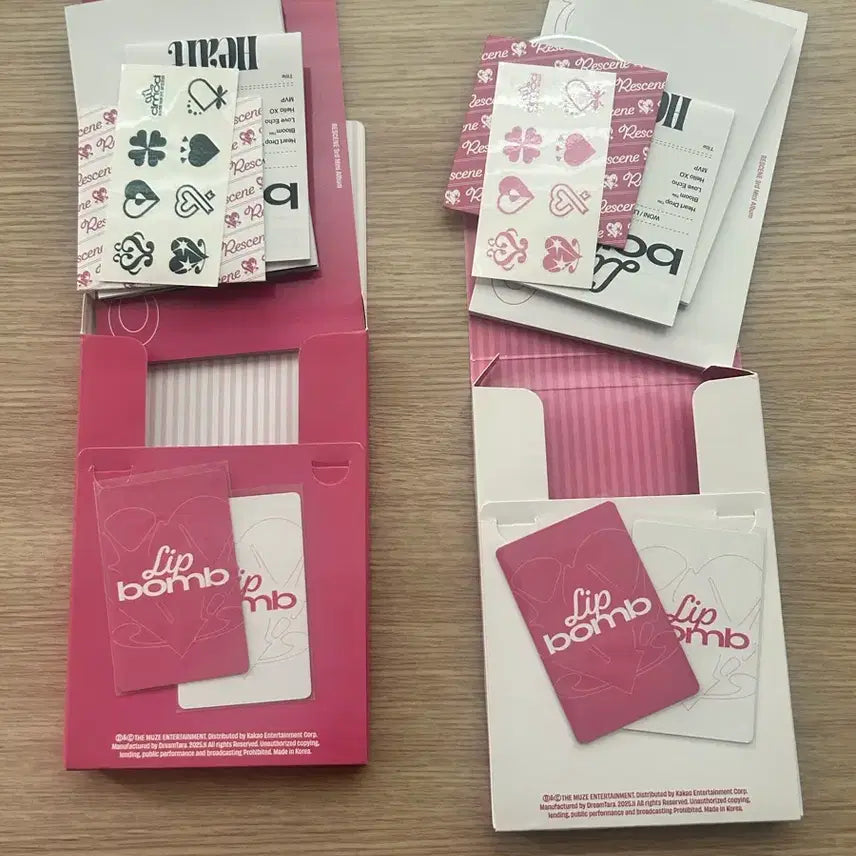 [BUNJANG] Resene Lip Balm Album Set / 리센느 립밤 앨범 세트 (Lip bamb)
