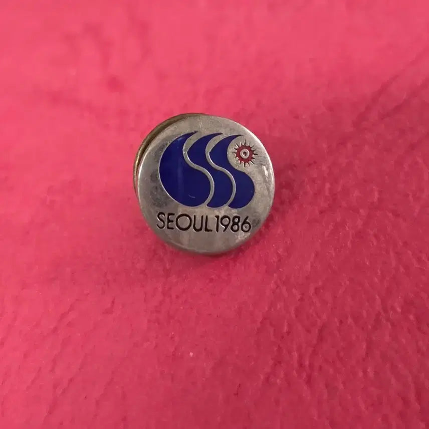 [BUNJANG] 1986 Seoul Asian Games Commemorative Badge / 서울 1986 아시안게임 기념 뱃지 수집품