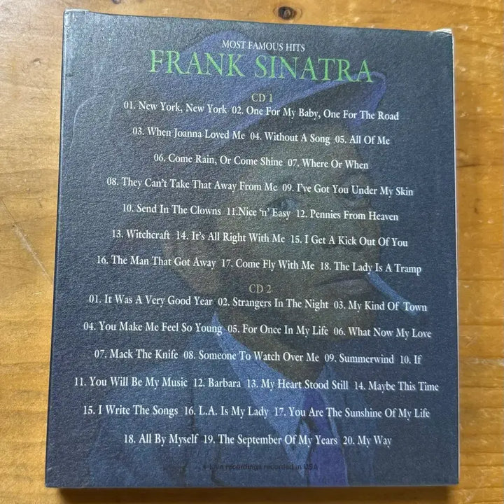 [BUNJANG] Frank Sinatra Hit 2CD Set (Sealed) / 프랭크 시나트라 히트 2시디 세트 (미개봉)