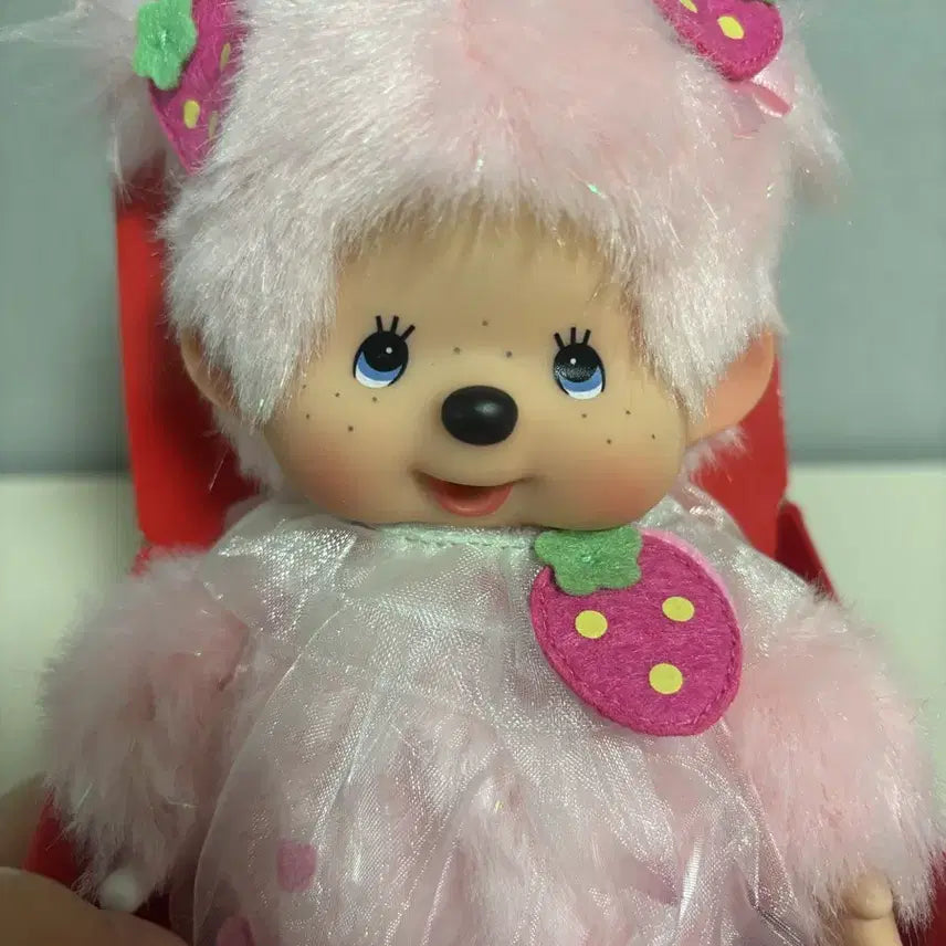 [BUNJANG] Monchhichi Strawberry Plush / 스트로베리 몬치치