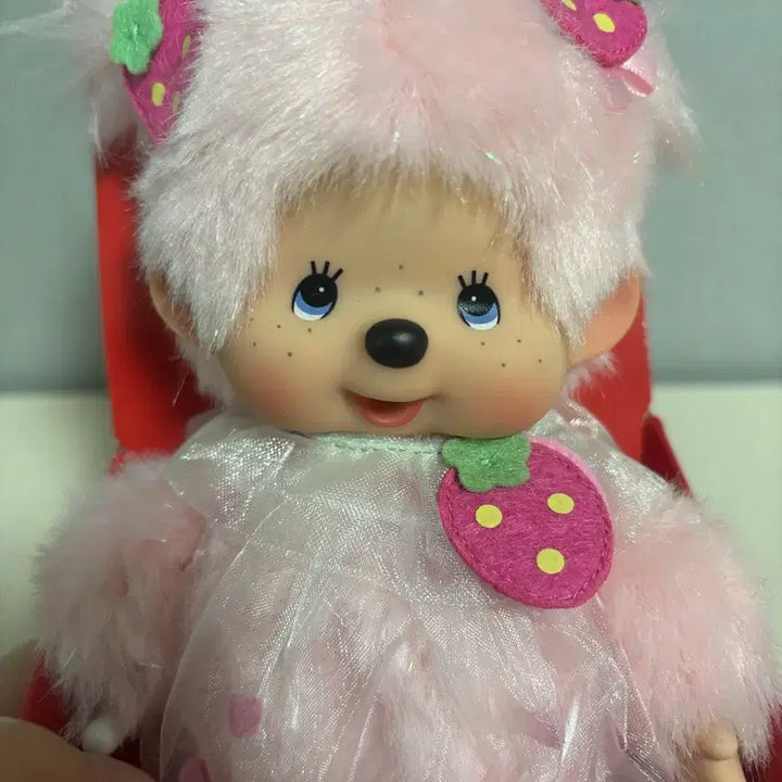 [BUNJANG] Monchhichi Strawberry Plush / 스트로베리 몬치치
