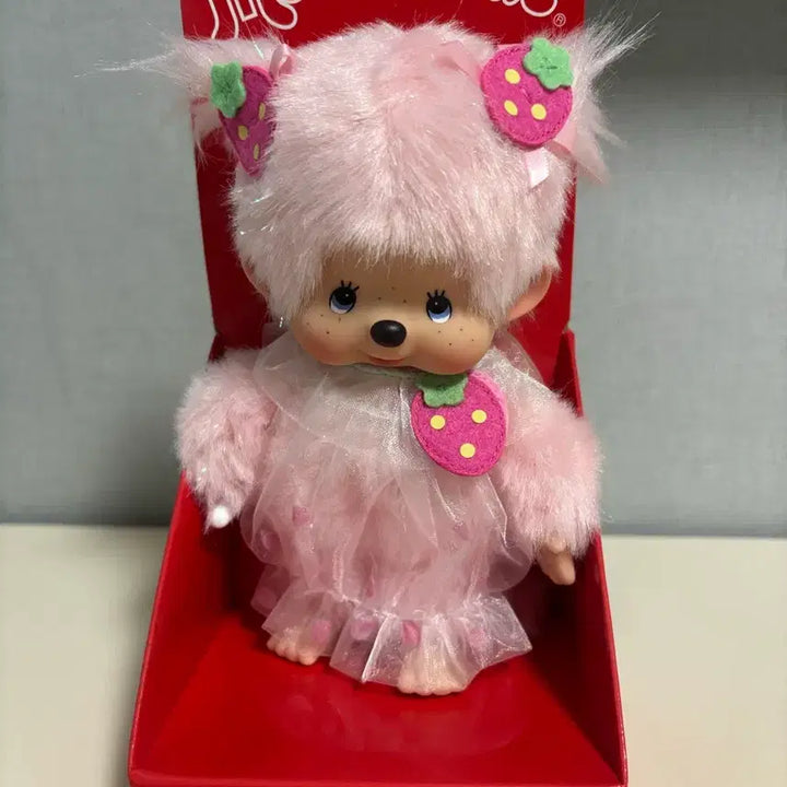 [BUNJANG] Monchhichi Strawberry Plush / 스트로베리 몬치치