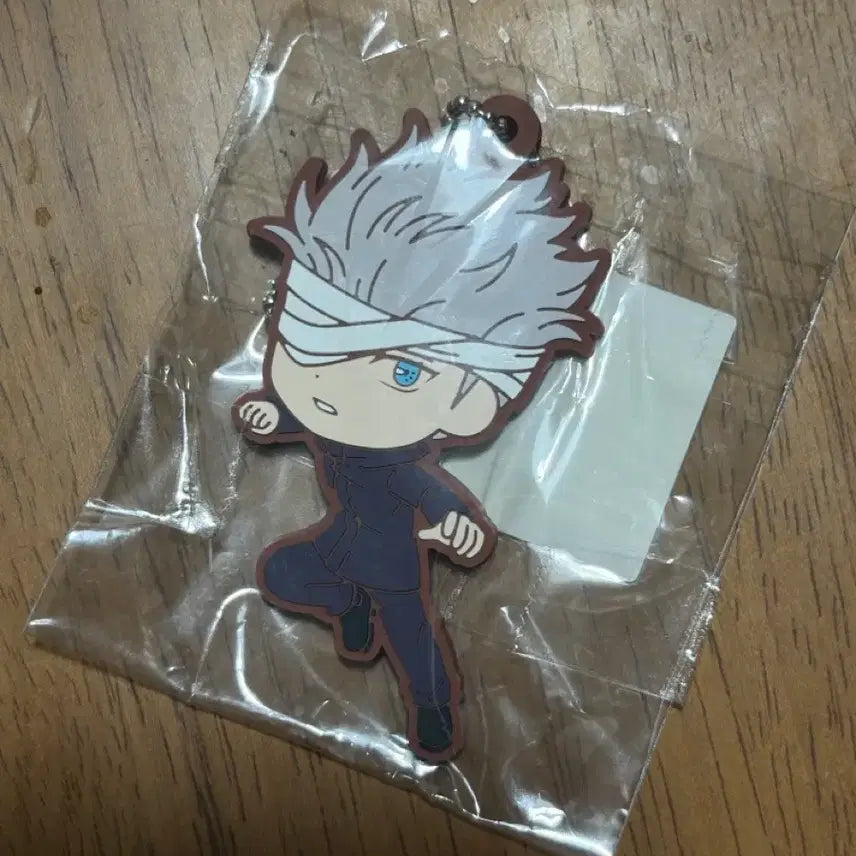 [BUNJANG] Jujutsu Kaisen Satoru Gojo Rubber Keychain / 주술회전 고죠 사토루 고무 키링