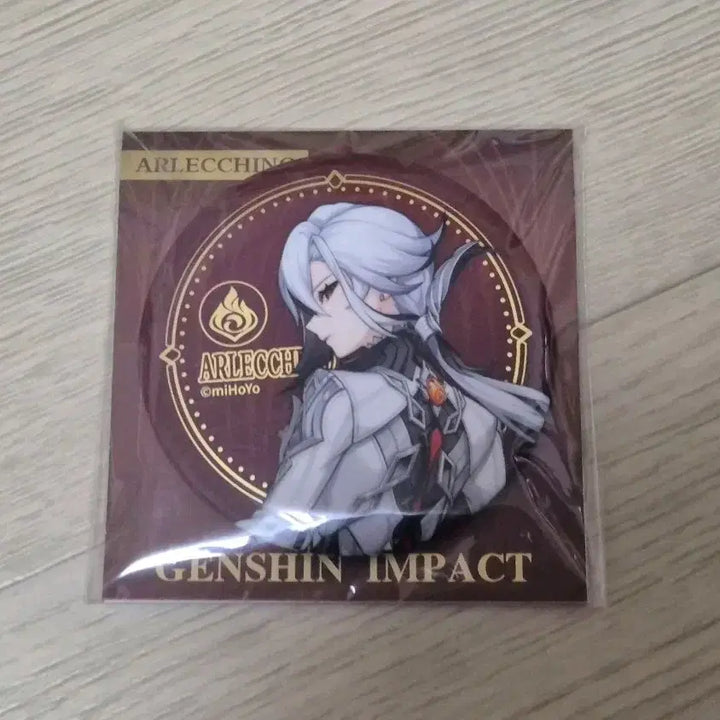 [BUNJANG] Genshin Impact Arlecchino Can Badge (Sealed) / 원신 아를레키노 캔뱃지
