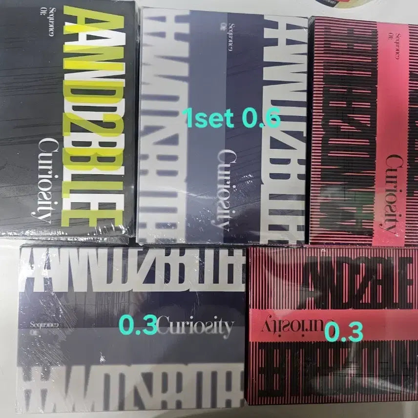 [BUNJANG] Double Photobook Ver. 1 Set / 앤더블 포토북ver 1set