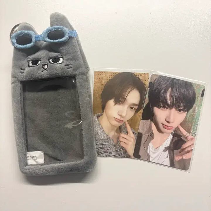[BUNJANG] Jeonghan Verzatile Photocard Holder + 2 Photocards / 쁘넥도 한탯풍 포카홀더+(포카 2장)