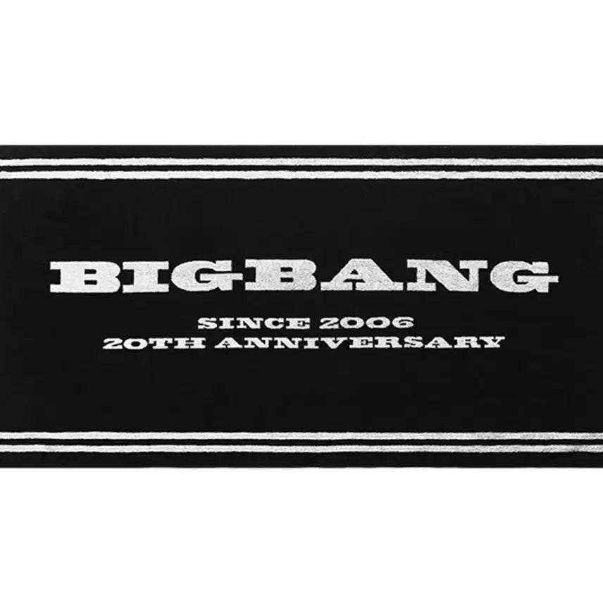 [BUNJANG] BIGBANG 20th Anniversary Big Towel / (새상품) 빅뱅 20주년 빅 타월
