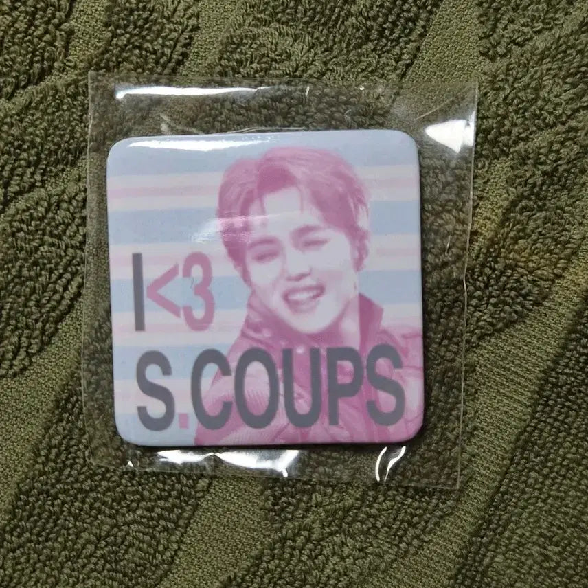 [BUNJANG] SEVENTEEN S.COUPS Badge / 세븐틴 에스쿱스 뱃지