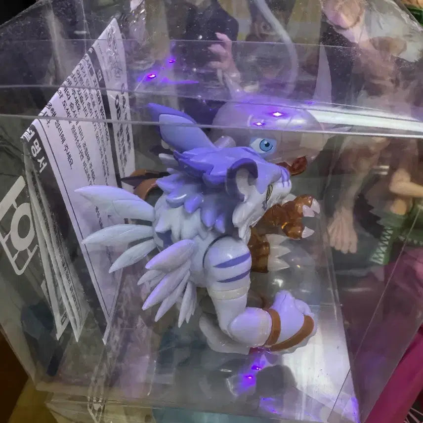 [BUNJANG] Digimon Plastic Model Kit - WereGarurumon &amp; MetalGarurumon / 디지몬 프라바코 4번 7번 워가루몬 메탈그레이몬