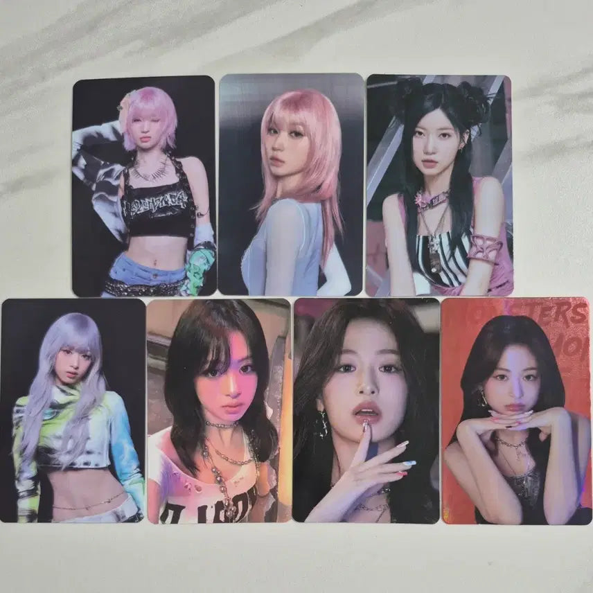 [BUNJANG] BABYMONSTER Ahyeon Photocard Bundle Set / [7장일괄]베이비몬스터 아사포카 아현포카 판매
