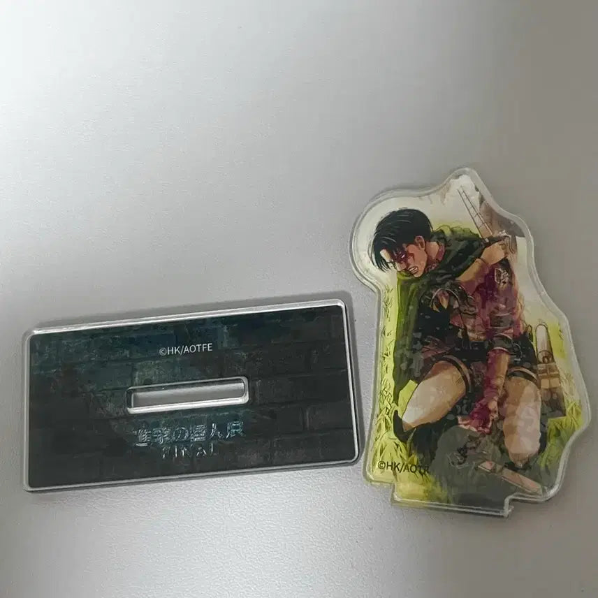 [BUNJANG] Attack on Titan Levi Acrylic Stand / 진격의거인 전시회 리바이 아크릴 스탠드