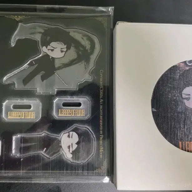 [BUNJANG] HamHamPangPang Designated Librarian Roland Acrylic Stand + Coaster / 햄햄팡팡 지정사서 아크릴 롤랑+코스터 판매합니다