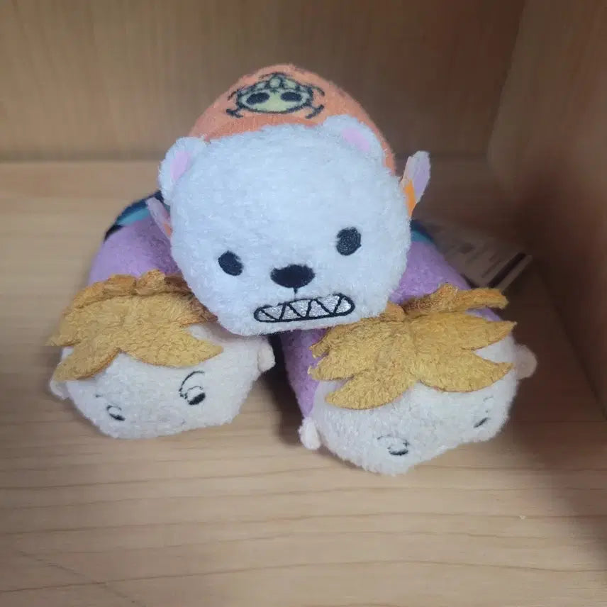 [BUNJANG] One Piece Tsum Tsum Marco/Bepo Set / 원피스 쯔무쯔무 인형 마르코/베포 3개 일괄
