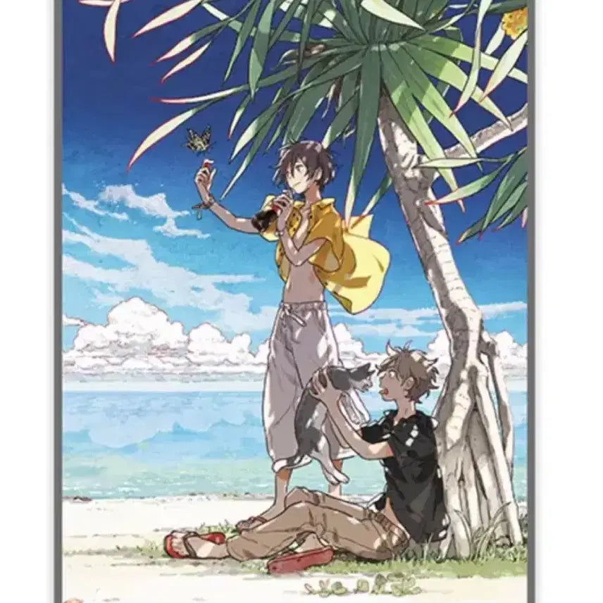 [BUNJANG] Beach Fremonters Shikishi / 해변의 에트랑제 색지