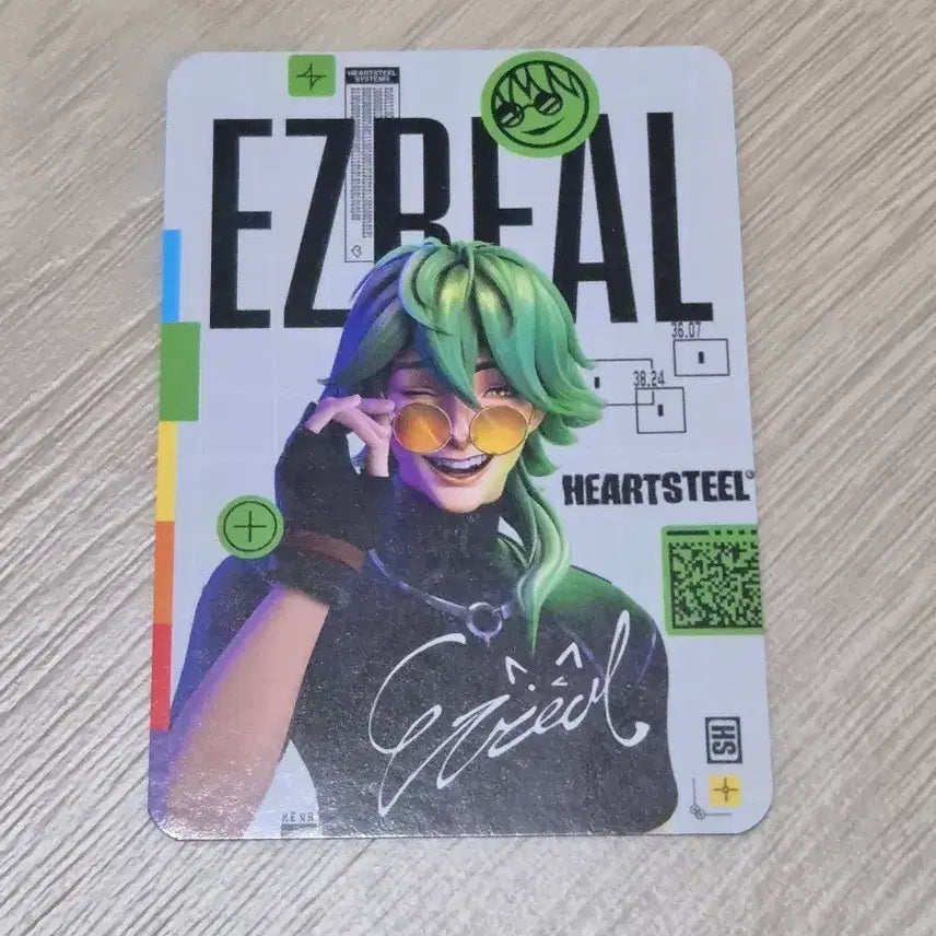 [BUNJANG] League of Legends Heartsteel Ezreal Photocard / 롤 하트스틸 이즈리얼 포카