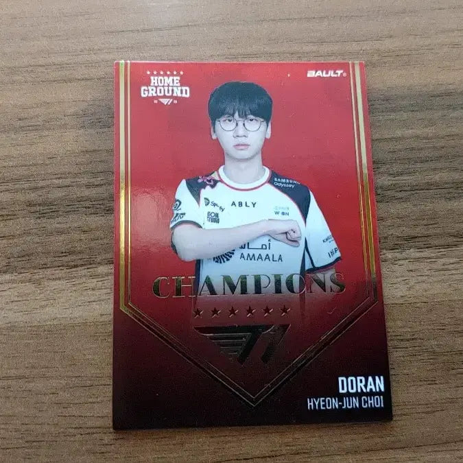 [BUNJANG] T1 Doran Bault Champions Photocard / 티원 도란 bault 챔피언스 카드