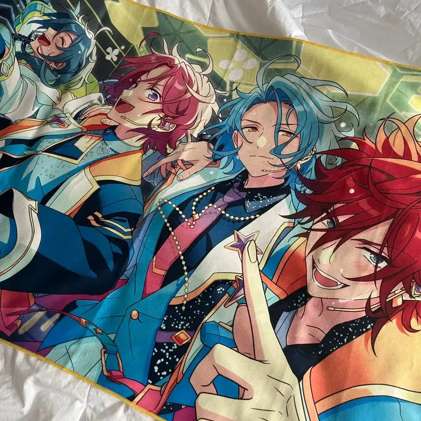 [BUNJANG] Ensemble Stars!! Crazy:B 10th Anniversary Towel - Rinne, HiMERU, Nagi, Kohaku, Tomoe / 앙스타 크레이지비 10주년 타올 아마기 린네 히메루 오우카와 코하쿠 시이나 니키