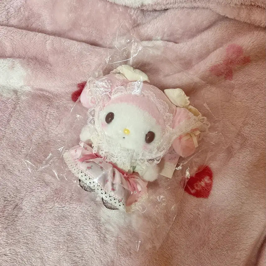 [BUNJANG] Sanrio Forest Lace My Melody Mascot Doll / 산리오 포레스트 레이스 마이멜로디 마스코트 인형
