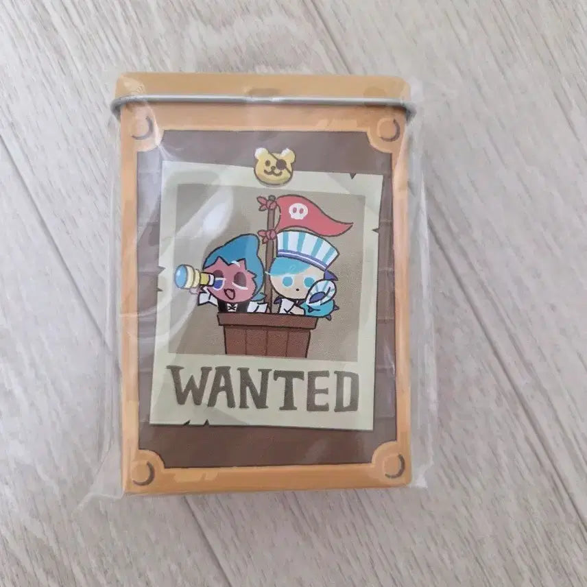 [BUNJANG] Cookie Run Sherbet Shark Cookie Mini Tin Case Sticker Pack / 쿠키런 샤벳상어맛 쿠키 미니 틴케이스 스티커팩