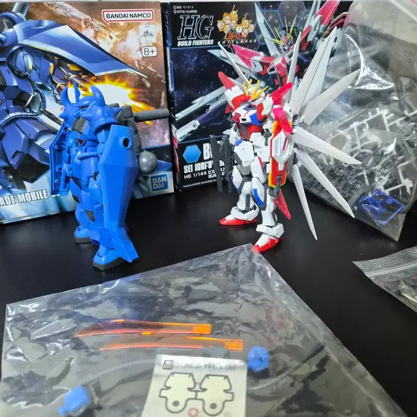 [BUNJANG] HG Build Strike Galaxy Cosmos Gunjap Model Kit - Pre-assembled / (hg)구프R35,빌드스트라이크 갤럭시 코스모스 가조립 일괄