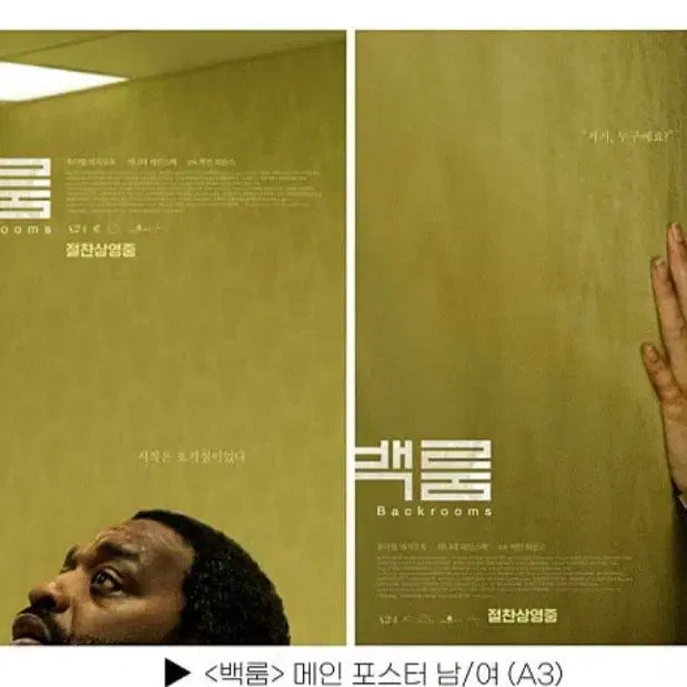 [BUNJANG] Backrooms Extended Cut Poster / 백룸 익스텐디드 컷 포스터3종 세트 판매