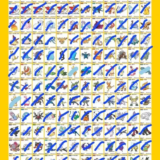 [BUNJANG] Pokemon Bread Stickers (Tti-bu Tti-bu Seal) / 포켓몬 띠부띠부씰 교환 판매