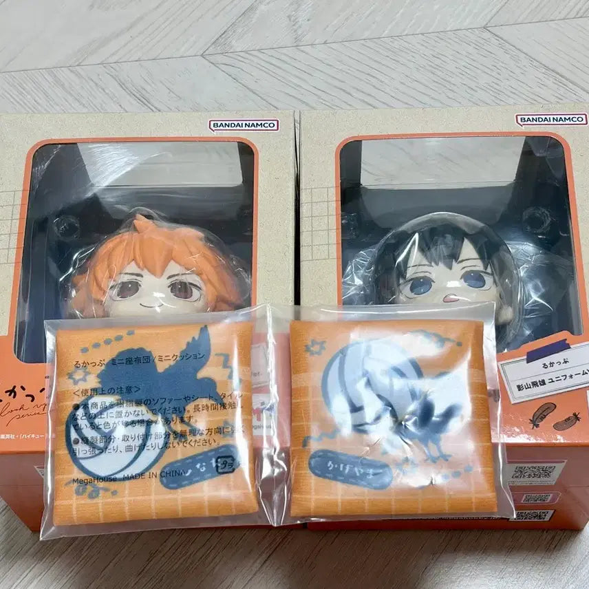 [BUNJANG] Haikyuu!! Hinata Kageyama Match Uniform Look Up Figure Set with Special Cushion (Sealed) / 미개봉 하이큐 룩업 특전방석 포함 히나타 카게야마 경기복