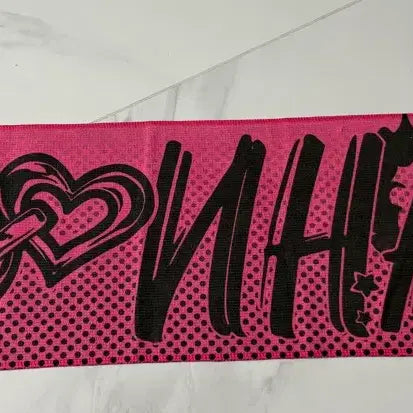 [BUNJANG] WOON Hot Pink Slogan / 운학 핫핑크 슬로건