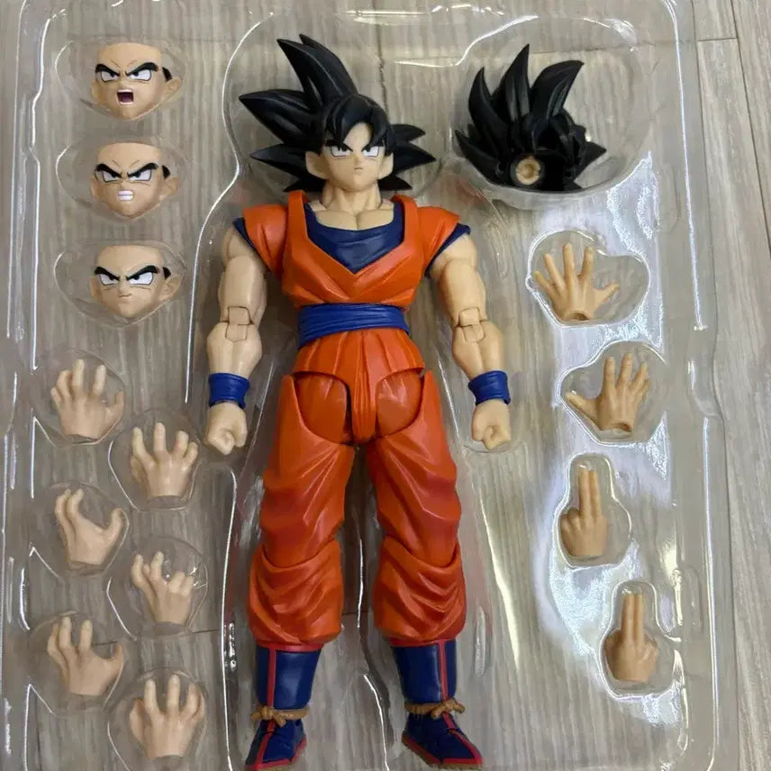 [BUNJANG] SHF Dragon Ball Wrathful Warrior Goku Set / shf 드래곤볼 분노전사 오공 세트