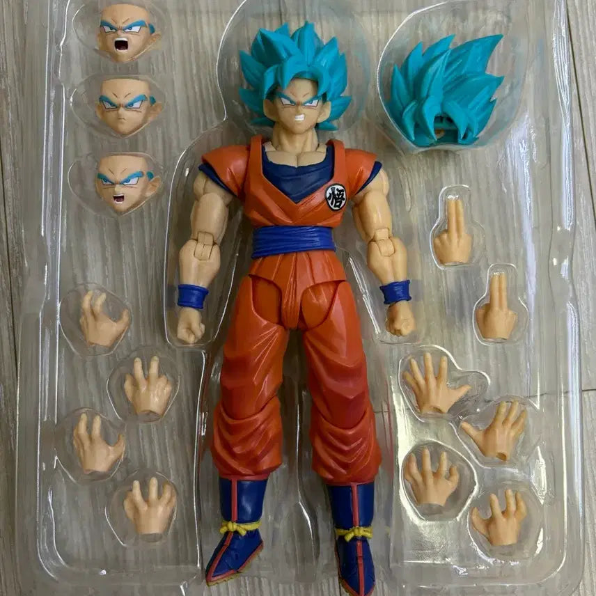 [BUNJANG] SHF Dragon Ball Wrathful Warrior Goku Set / shf 드래곤볼 분노전사 오공 세트