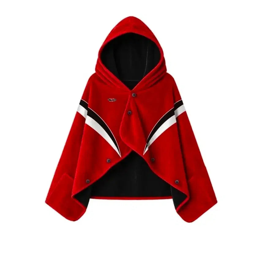 [BUNJANG] T1 x Ably Collaboration Hooded Cloak / 티원 에이블리 도오페페케 빅토리 후드 망토 양도판매