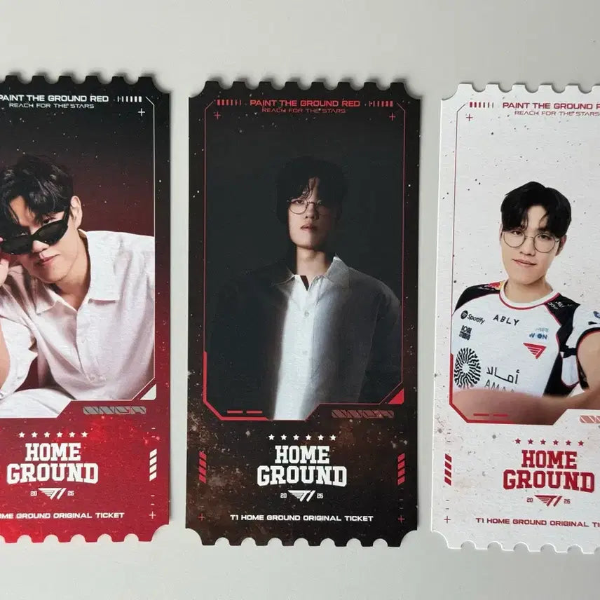 [BUNJANG] T1 Home Ground Owner Ticket + Postcard Set (Days 1, 2, 3) / T1 티원 홈그라운드 오너 1,2,3일차 티켓+엽서 세트