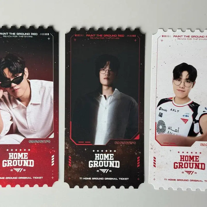 [BUNJANG] T1 Home Ground Owner Ticket + Postcard Set (Days 1, 2, 3) / T1 티원 홈그라운드 오너 1,2,3일차 티켓+엽서 세트