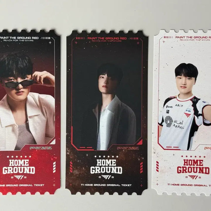 [BUNJANG] T1 Homeground Phase 1, 2, 3 Ticket + Postcard Set (Keria) / T1 티원 홈그라운드 페이즈 1,2,3일차 티켓+엽서 세트