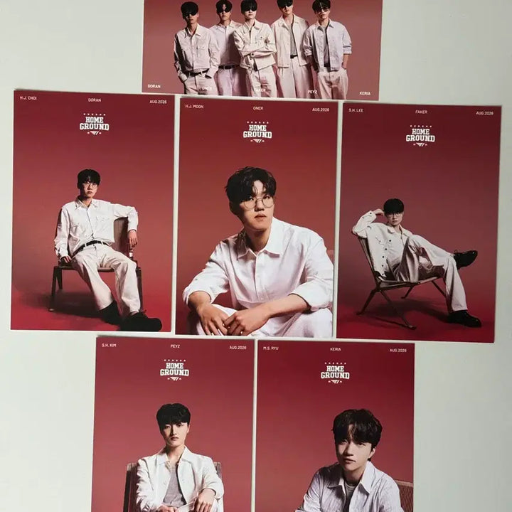 [BUNJANG] T1 Faker Home Ground Ticket + Postcard Set (Days 1, 2, 3) / T1 티원 홈그라운드 페이커 1,2,3일차 티켓+엽서 세트