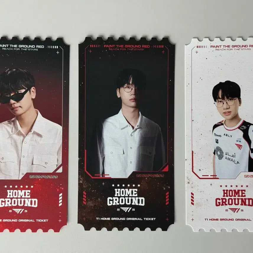 [BUNJANG] T1 Homeground Doran Ticket + Postcard Set (Day 1, 2, 3) / T1 티원 홈그라운드 도란 1,2,3일차 티켓+엽서 세트