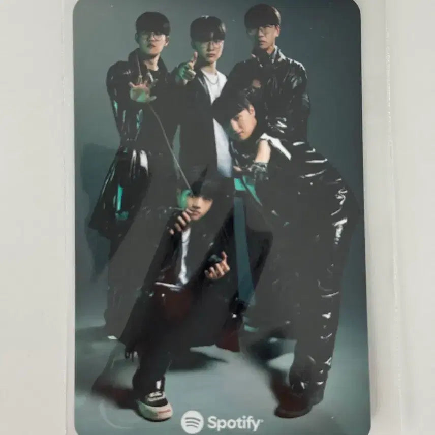 [BUNJANG] T1 Spotify T1STARS Group Photocard / T1 티원 스포티파이 티원 스타즈 단체 포토카드