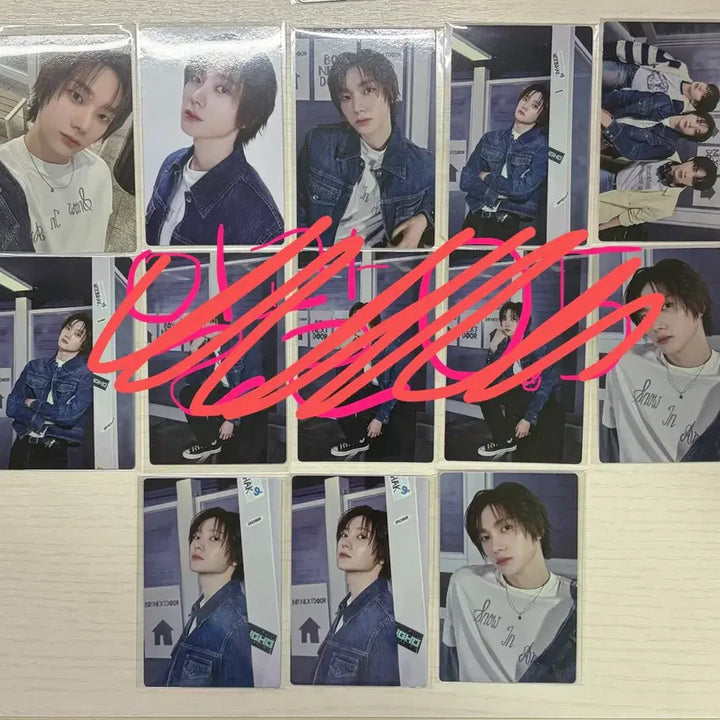 [BUNJANG] BOYNEXTDOOR Sungho Photocard Bundle Set / 보넥도 보이넥스트도어 성호 포카 일괄 양도