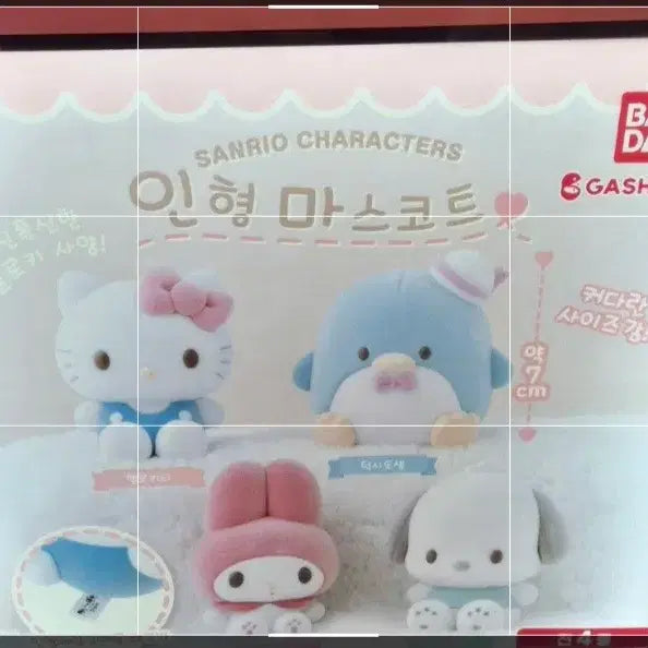 [BUNJANG] Sanrio POCHACO Gacha Mascot Doll / 새제품 산리오인형마스코트 포차코가챠